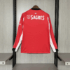 Camiseta Benfica 2025-26 Primera Equipación Manga Larga dorsal