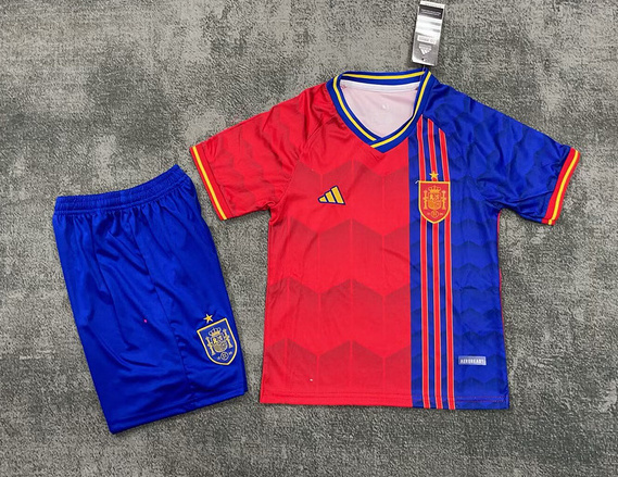 conjunto-niño-españa-mundial-2026-primera-equipacion