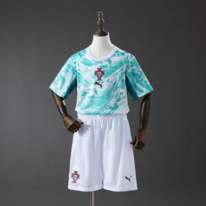 Conjunto Niño Portugal Segunda Equipacion Mundial 2026