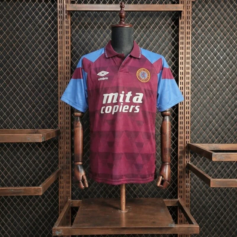 Camiseta Aston Villa Primera Equipacion Retro 1998