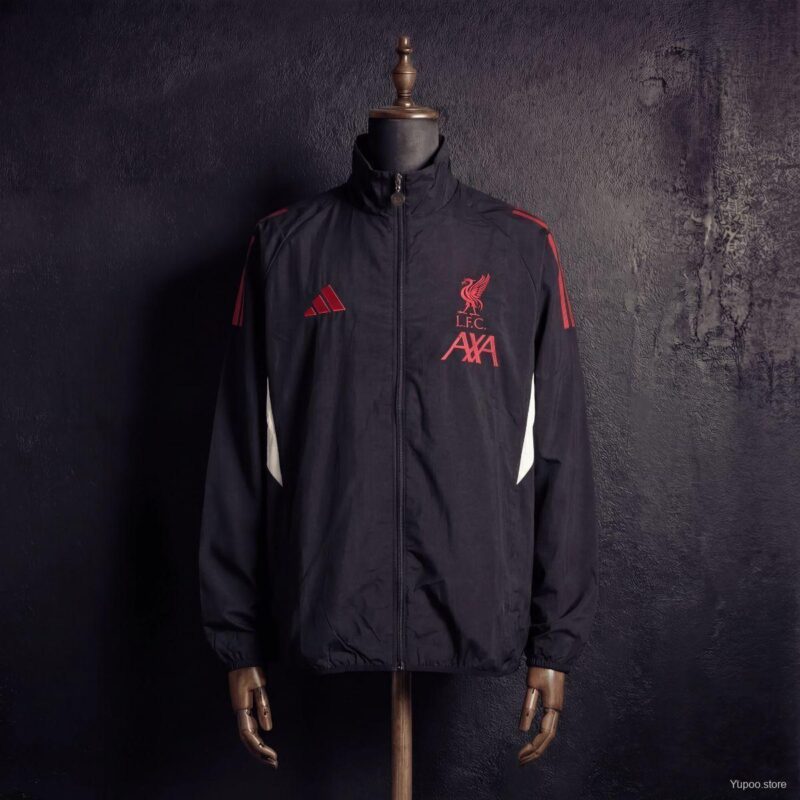 Cortaviento Liverpool Negro 2025-2026
