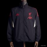 Cortaviento Liverpool Negro 2025-2026 frontal