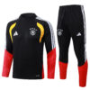 Chándal Alemania Negro/Rojo Cremallera Baja 2026/2027