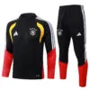 Chándal Alemania Negro/Rojo Cremallera Baja 2026/2027