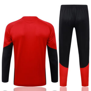 chandal-alemania-rojo-cremallera-baja-2025-2026-parte-trasera