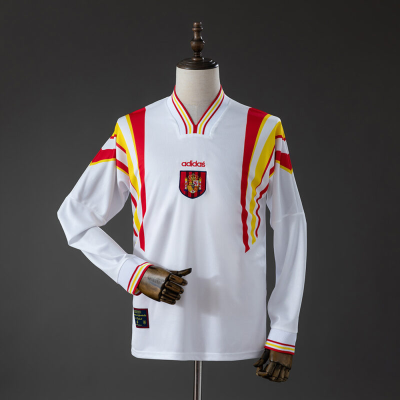 camiseta-españa-segunda-equipacion-manga-larga-retro-1996 camiseta-españa-segunda-equipacion-manga-larga-retro-1996