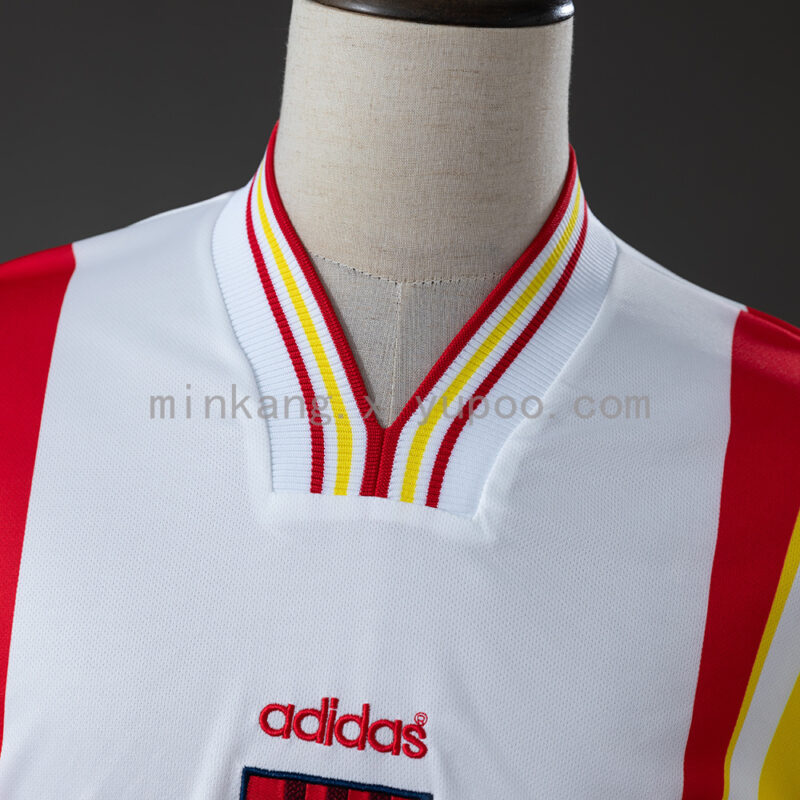 camiseta-españa-segunda-equipacion-manga-larga-retro-1996-cuello