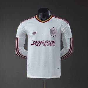 camiseta-españa-segunda-equipacion-manga-larga-version-jugador-dellafuente-mundial2026