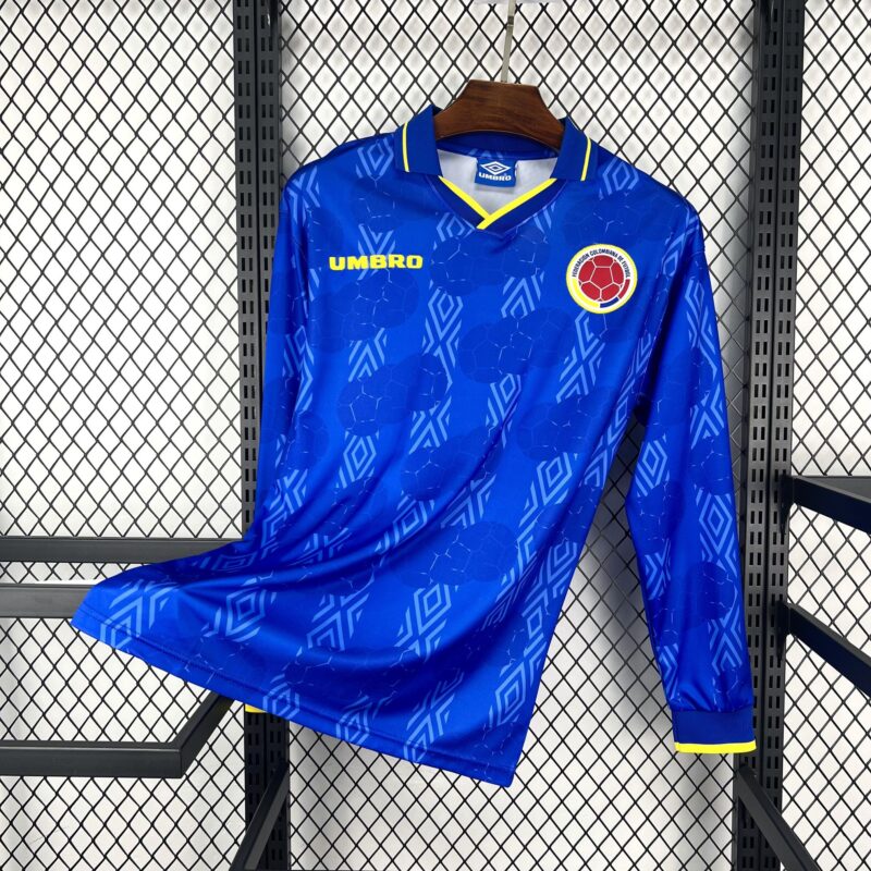 camiseta-colombia-retro-segunda-equipacion-manga-larga-1994
