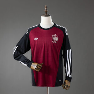 camiseta-españa-portero-rojo-manga-larga-2026