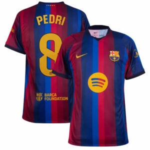 Camiseta FC Barcelona Pedri 8 Primera Equipación 2026-2027