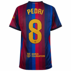 Camiseta FC Barcelona Pedri 8 Primera Equipación 2026-2027