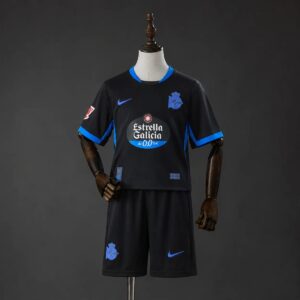 Conjunto Niño Deportivo la Coruña Segunda Equipación 2026-27