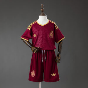 Conjunto niño España edicion especial granate 2026-27 2 estrellas