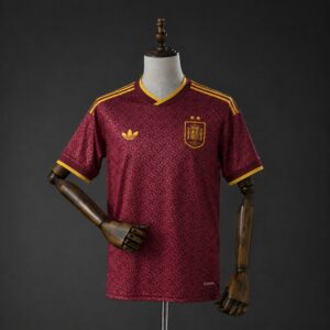Camiseta España edicion especial granate 2026 2 estrellas