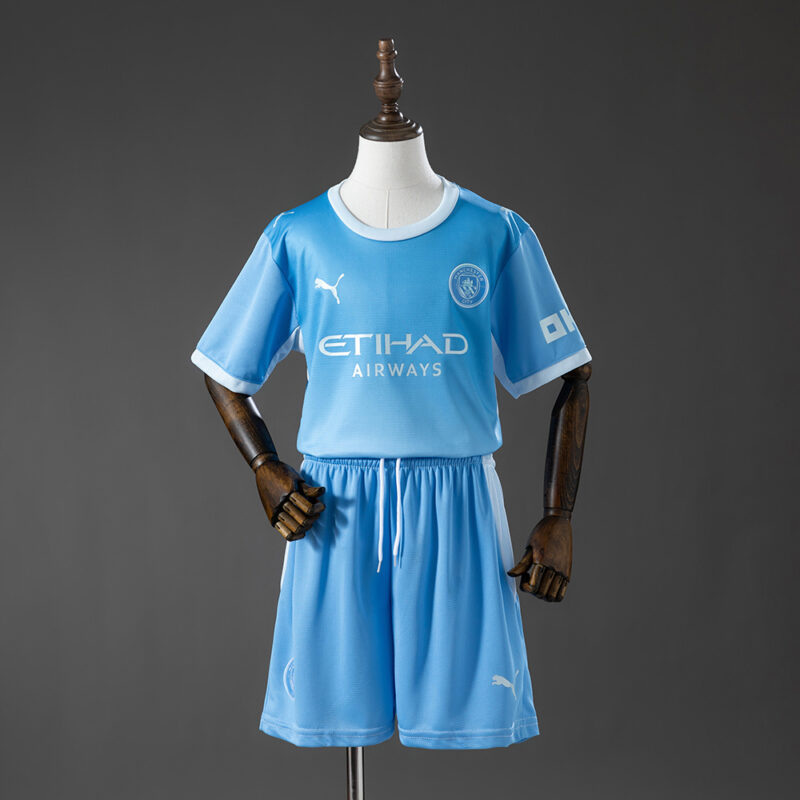 Conjunto niño Manchester City primera equipacion 2026-2027 Conjunto niño Manchester City primera equipacion 2026-2027