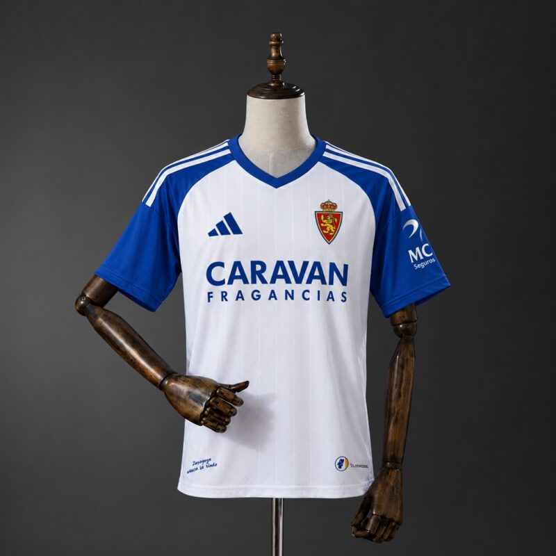 Camiseta Real Zaragoza Primera Equipación 2026-27 Camiseta Real Zaragoza Primera Equipación 2026-27