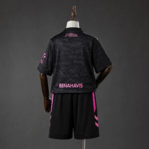 Conjunto Niño Malaga Tercera Equipación 2026-27 dorsal