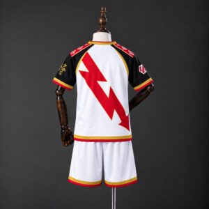 Conjunto Niño Rayo Vallecano Primera Equipación 2026-27 dorsal