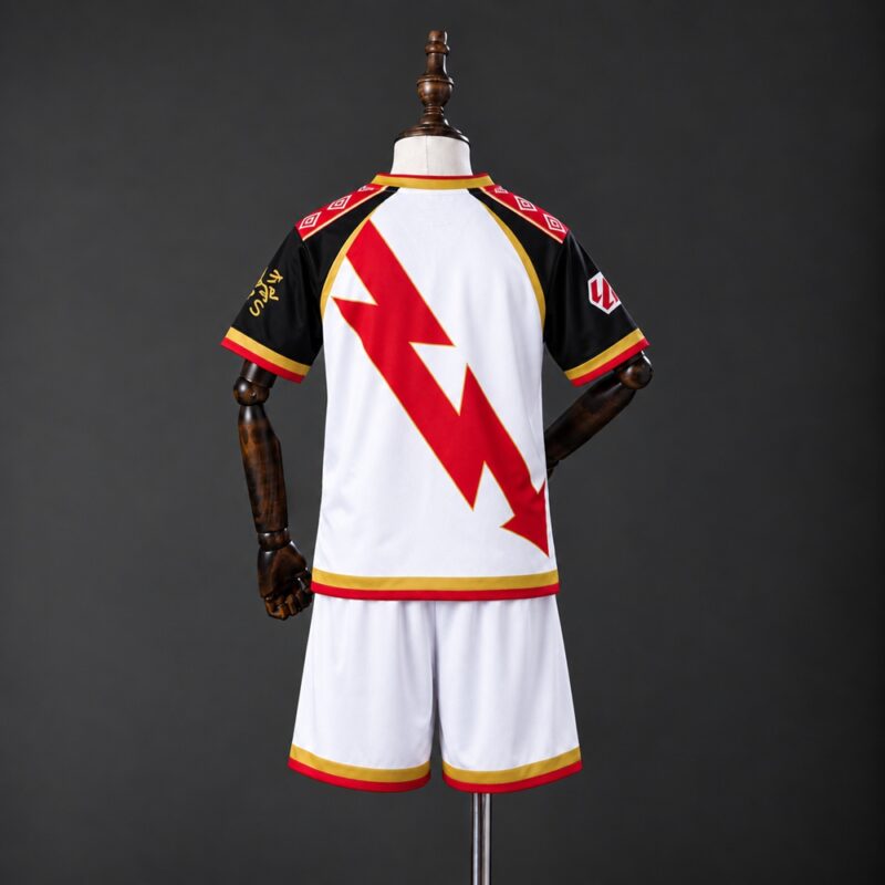 Conjunto Niño Rayo Vallecano Primera Equipación 2026-27 dorsal