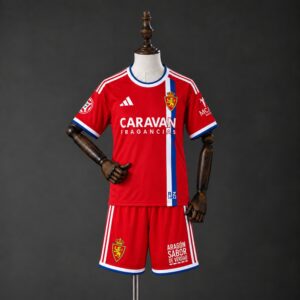 Conjunto Niño Real Zaragoza Segunda Equipación 2026-27