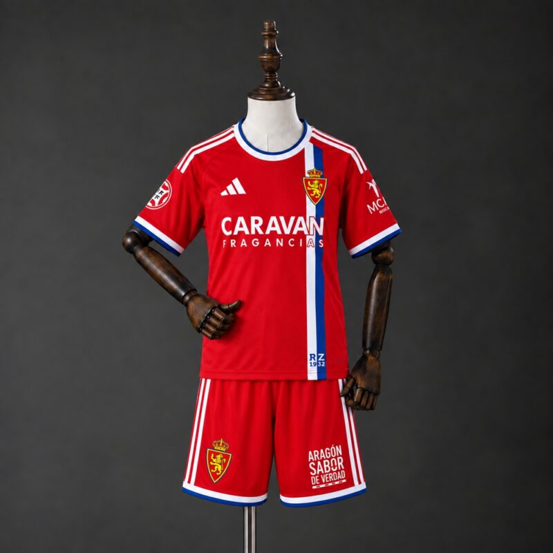 Conjunto Niño Real Zaragoza Segunda Equipación 2026-27 Conjunto Niño Real Zaragoza Segunda Equipación 2026-27