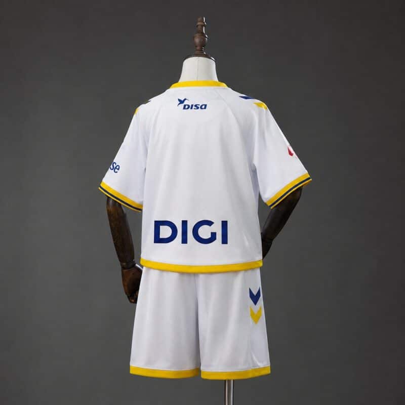 Conjunto Niño Ud Las Palmas Tercera Equipación 2026-27 dorsal