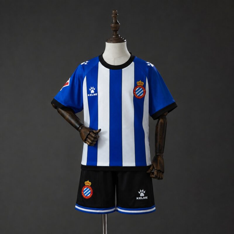 Conjunto niño RCD Espanyol Primera Equipación 2026-27