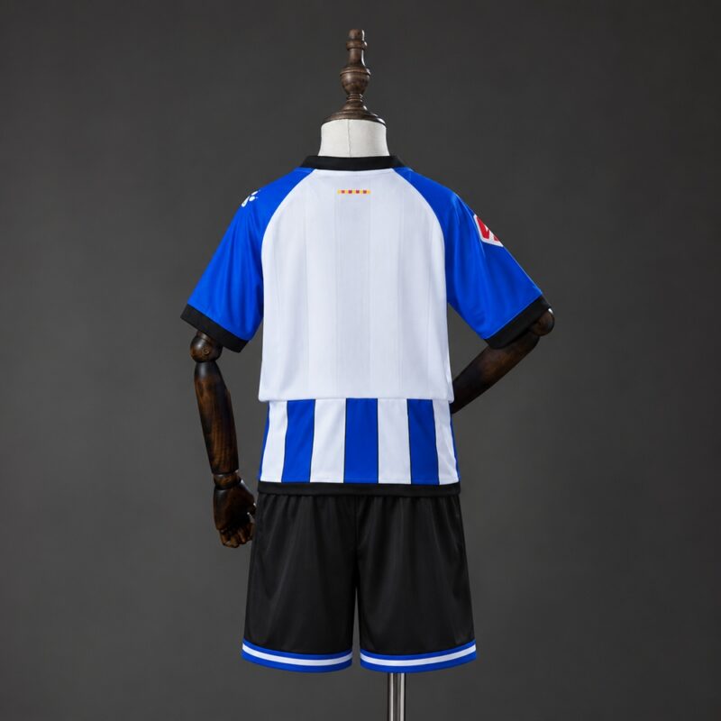 Conjunto niño RCD Espanyol Primera Equipación 2026-27 dorsal