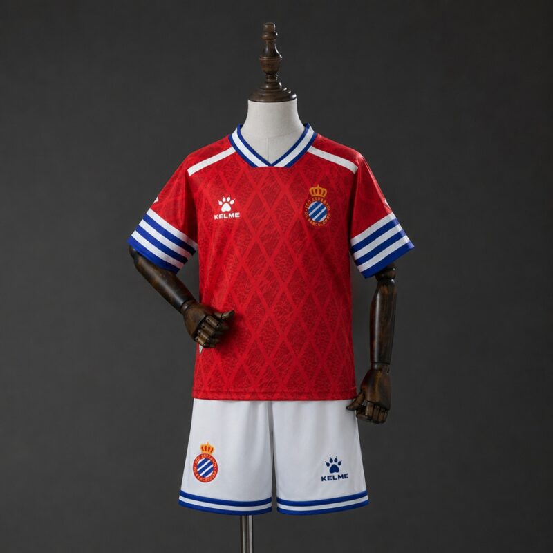 Conjunto niño RCD Espanyol Segunda Equipación 2026-27